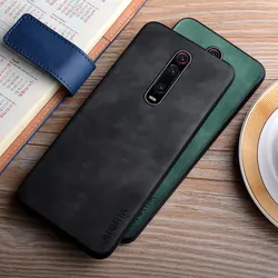 Case Voor Xiaomi Mi 9T Mi9T Pro Coque Zijdeachtig Gevoel Vingerafdruk Proof Duurzaam Leather Cover Voor Xiaomi Mi 9T Pro Case Funda