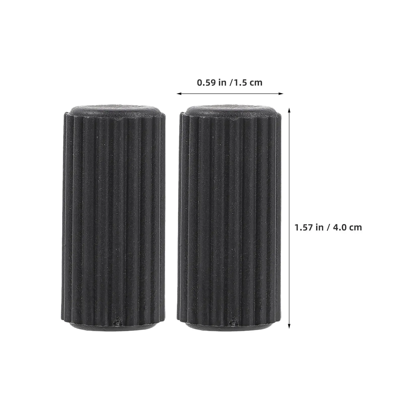 16pcs Plastic Wheelchair Brake Sleeve Covers – Safety Grip Replacements for Brake Handles