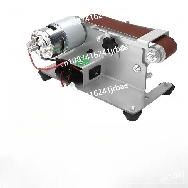 Multifunctional Small Knife Sharpener Mini Belt Sander with Fixed Angle for DIY Desktop Home Use