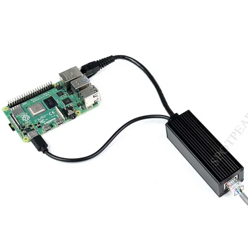 Industrial Gigabit PoE Splitter Options Type-C/DC/Micro For Raspberry Pi/WebCamera/WirelessAP     Industrial Gigabit PoE Splitt