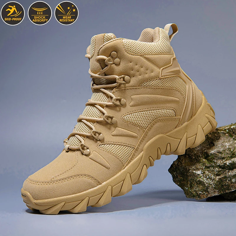 Brand Men Super Warm Snow Boots Winter Men's Ankle Boots Waterproof Short Boots Outdoor Sneakers Autumn Men's Motorcycle Boots