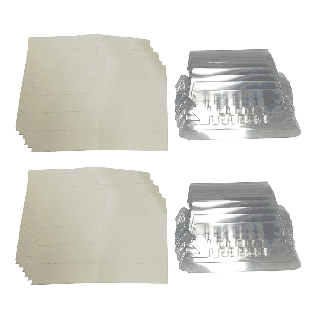 200 шт., пластиковые бирки, подвесная папка для файлов, яркий цвет для домашнего офиса, органайзер для документов с широким открытием, файл для хранения файлов