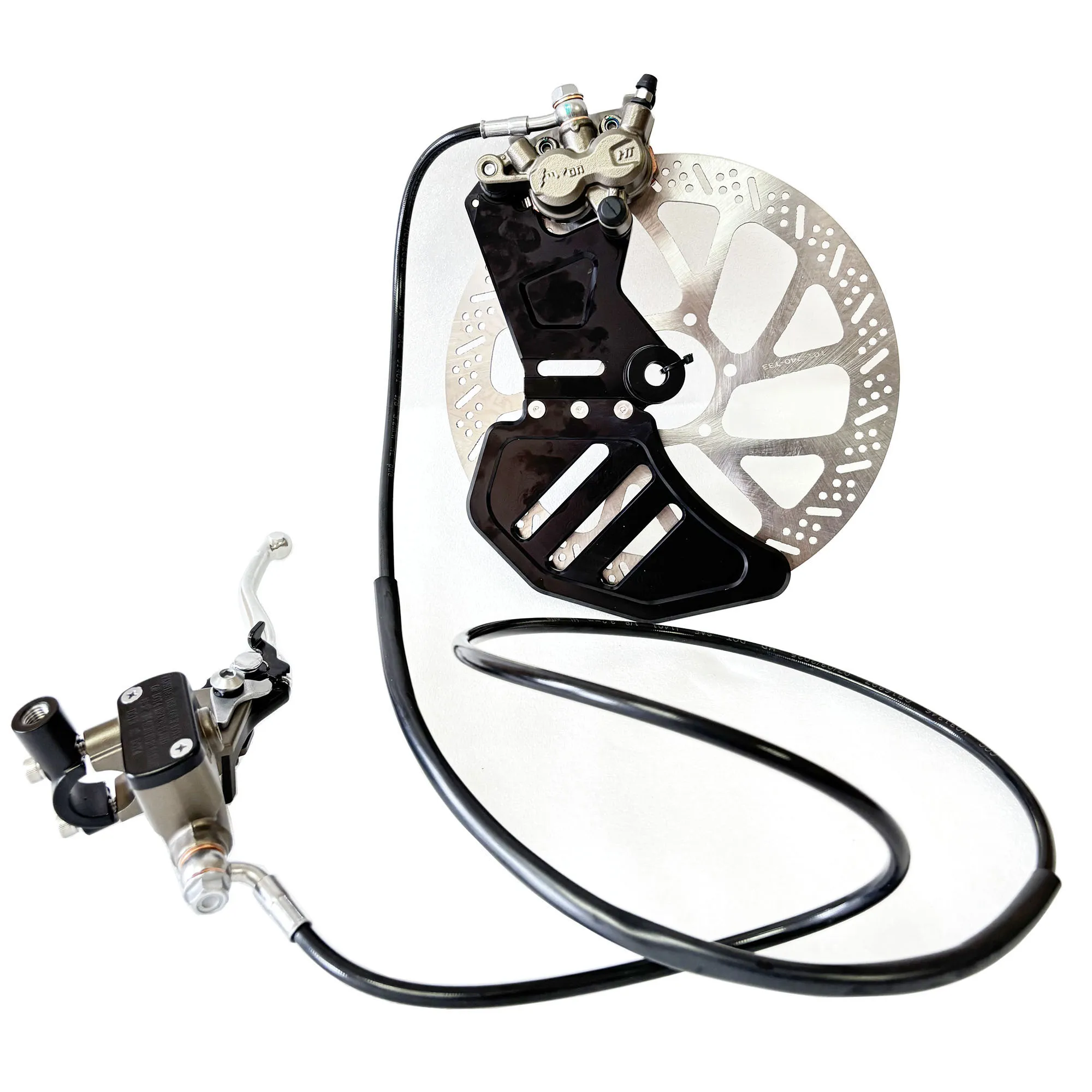 

Talaria Sting Brake kit Mod Ultra bee Brake System Rear Caliper Adapter Lightweight Caliper bracket 240mm Rear wheel brake kit
