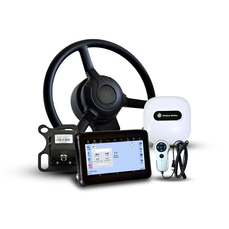 Agricultural Tractor RTK GNSS Auto Steering System, Precision Farm GPS Guidance Kit, With RTK Reference Base Station