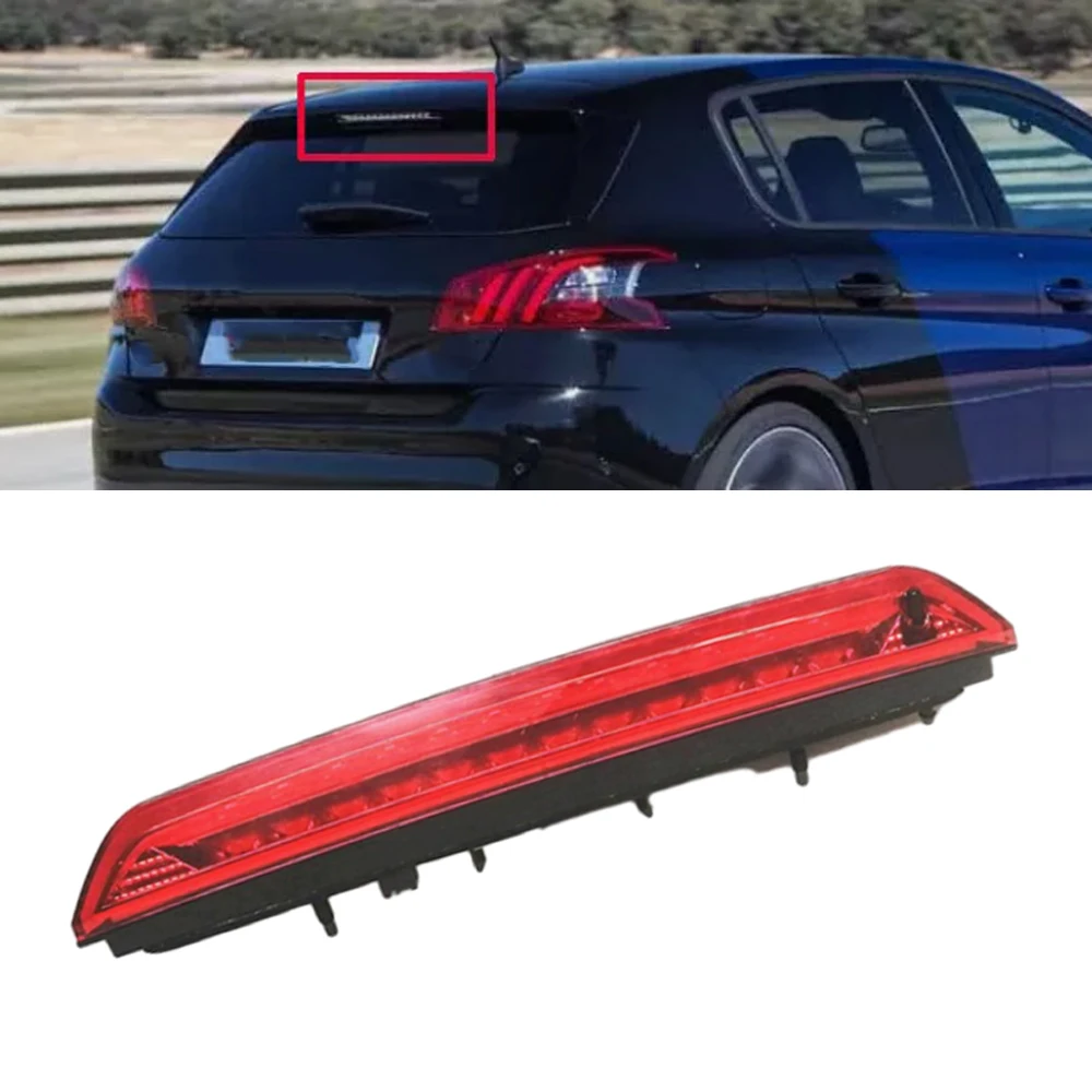 Car Third Brake Light High Mount Brake Light 9600412680 For Citroen C4 Grand Picasso Spacetourer For Peugeot 2008 308 508 SW