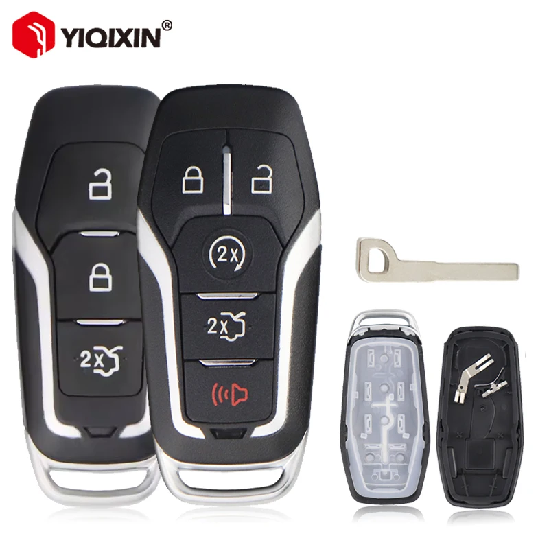 

Smart Remote Key Case For Ford Mustang Fusion Edge Explorer Escape Focus C-Max Transit Mondeo Kuga Ranger Flex Mercury 2013-2017