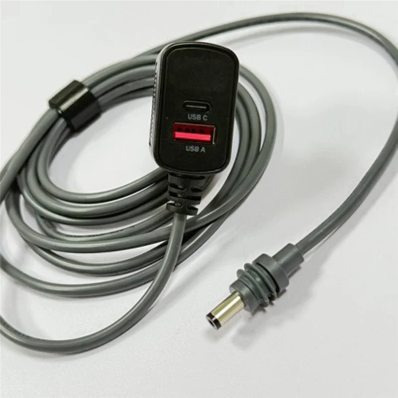 A97I-For Starlink Mini Power Cable 12V-24V Adapter To DC Power Cable PD Cable 60W Digital Display Car Accessories