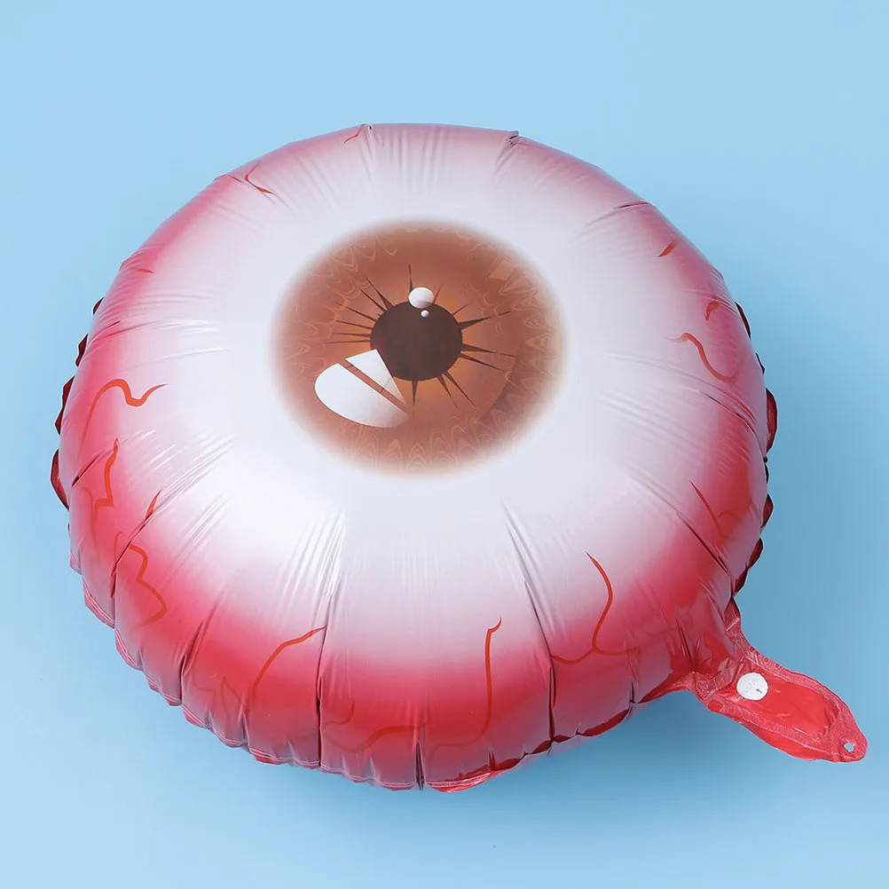 

8 Pcs Eyeball Balloons Round Decorative Halloween Party Supplies Kids Birthday Home Bar Club Photo Props Safe Non Leaking