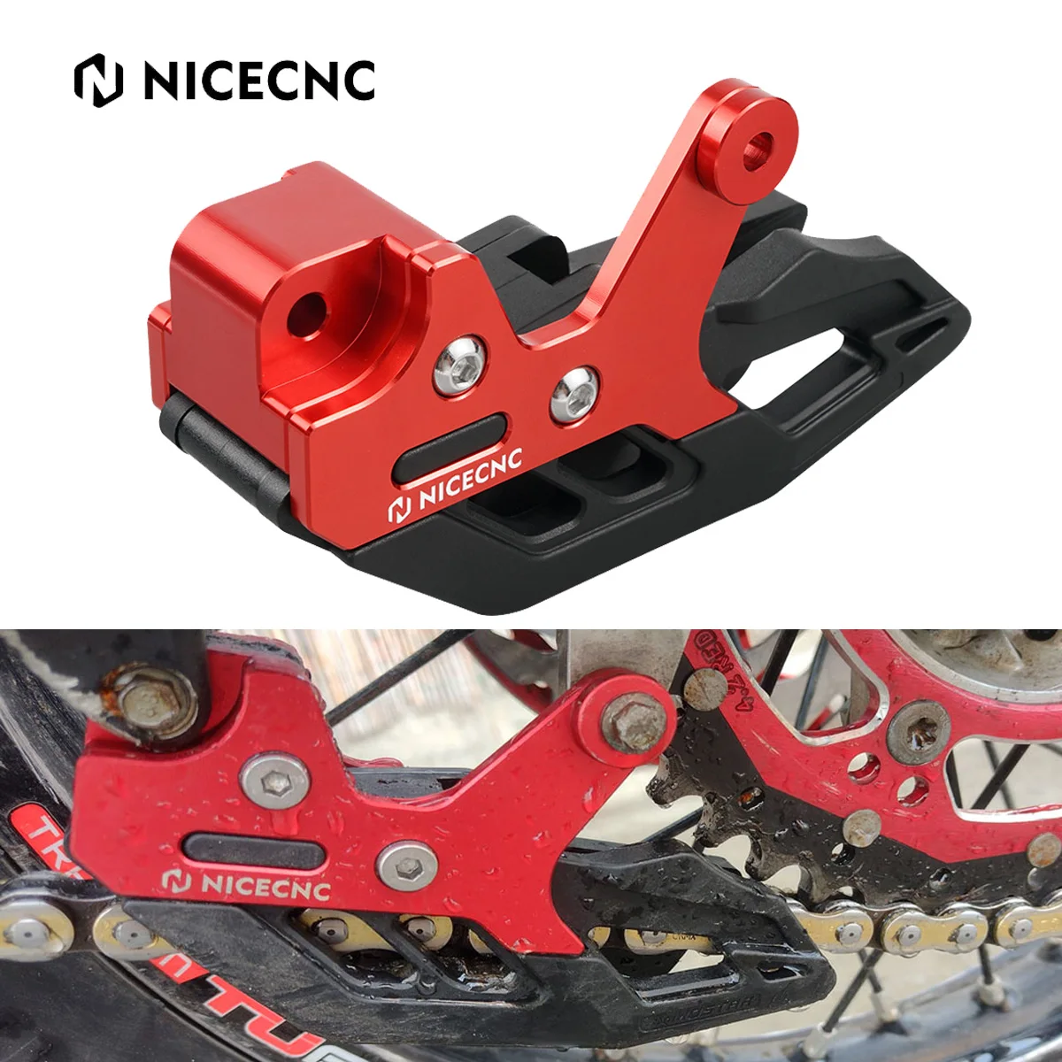 NICECNC Chain Guide For 2026 Beta Xtrainer 300 250 RR 300 RR 125 200 250 300 350 390 400 430 450 480 RR RM RS 450 525 2010-2026