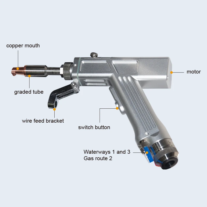 Raycus/MAX/BWT Laser 2000W Handheld Fiber Laser Welding Machine Multifunction Laser Welder with Wire Feeder Factory Price
