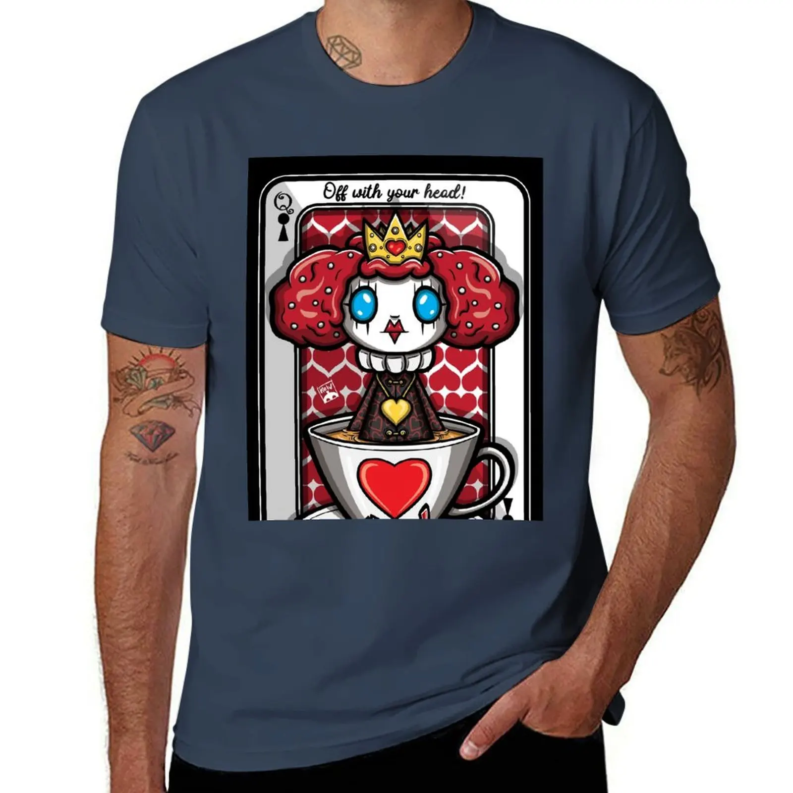 

Queen Of Hearts T-Shirt t shirt man designer t shirt for man anime t shirts for man T-Shirt