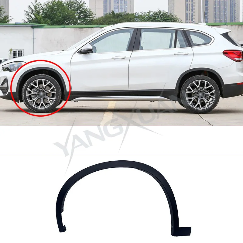 Car Wheel Arches Trim Wheel Eyebrow Fender Pad For BMW X1 F48 F49 2016-2022 Front Or Rear Bumper Wheel Eyebrow