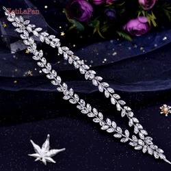 TOPQUEEN Bridal Dresses Belt Rhinestone Sash Belts For Wedding Dresses Shining Bride Accessories Waist Sash For Girlfriend HP403