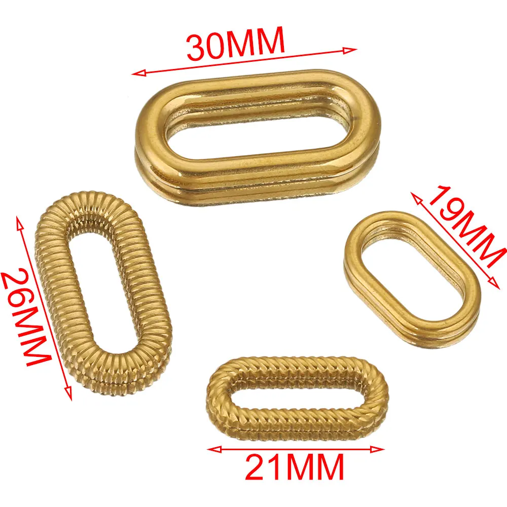 5/10pcs Stainless Steel Crude Heavy Twill Circle Oval Bezel for Jewelry Making Charm Earrings Conectors Supplies Wholesale Craft