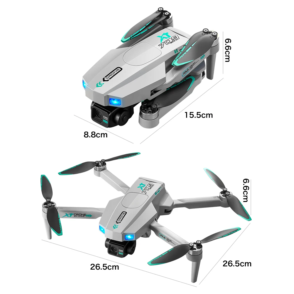 

GPS WIFI Transmission Professional Aerial Camera Medium Size with Servo, Pan Tilt, Optical Flow Positioning, Anti Shake