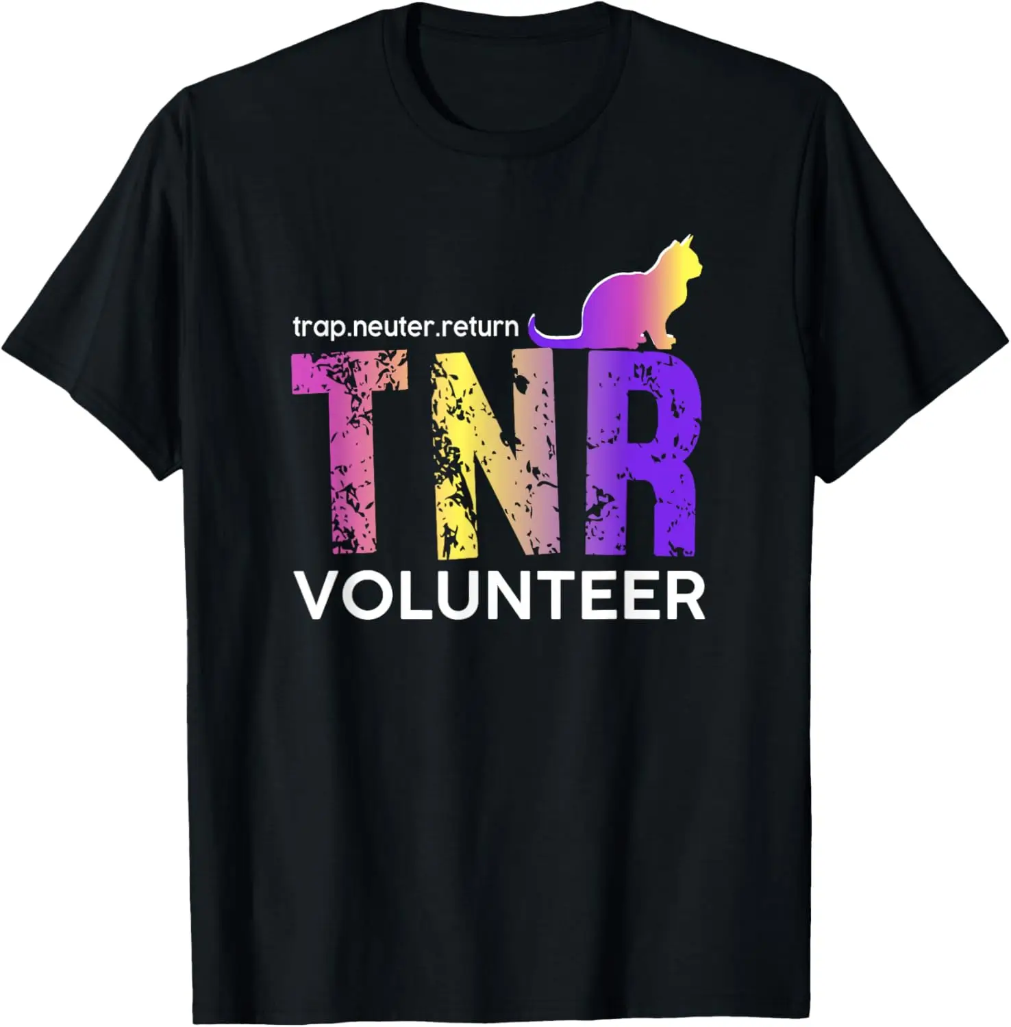 Trap Neuter Return TNR Camiseta voluntaria