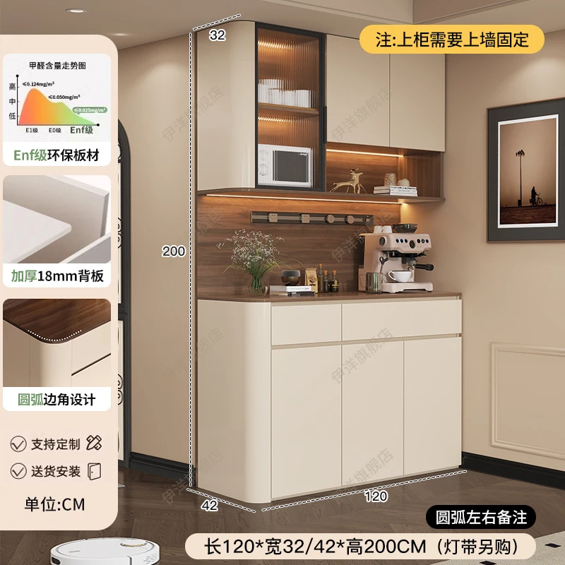 بار صغير في أثاث المنزل جميع العناصر خزانة عائمة خزانة النبيذ بار لخزائن غرفة المعيشة عرض زجاجي فيترينا #5