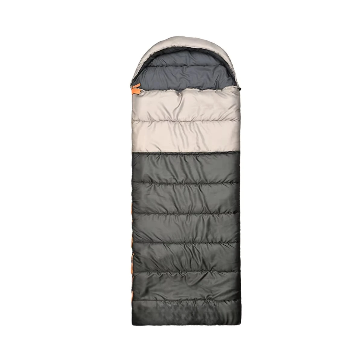 Factory Wholesale Price Single-Person Outdoor Camping Insulated Gear Envelope-Style Hooded Sleeping Bag