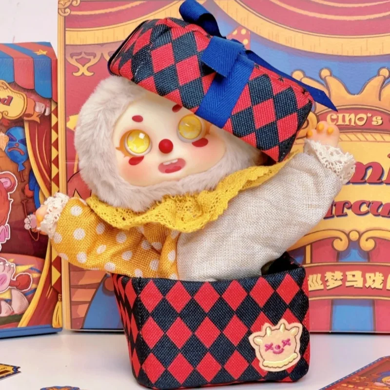

Original Timeshare Meet Cino Dreamland Circus Series Plush Blind Box Toys Action Anime Figure Model Designer Doll Toy Gifts
