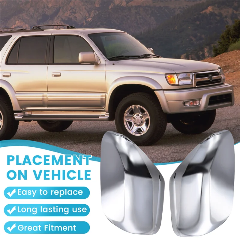 

AW-Car Rear View Mirror Cover Side Door Wing Mirror Caps Mirror Housing For Toyota Hilux Surf