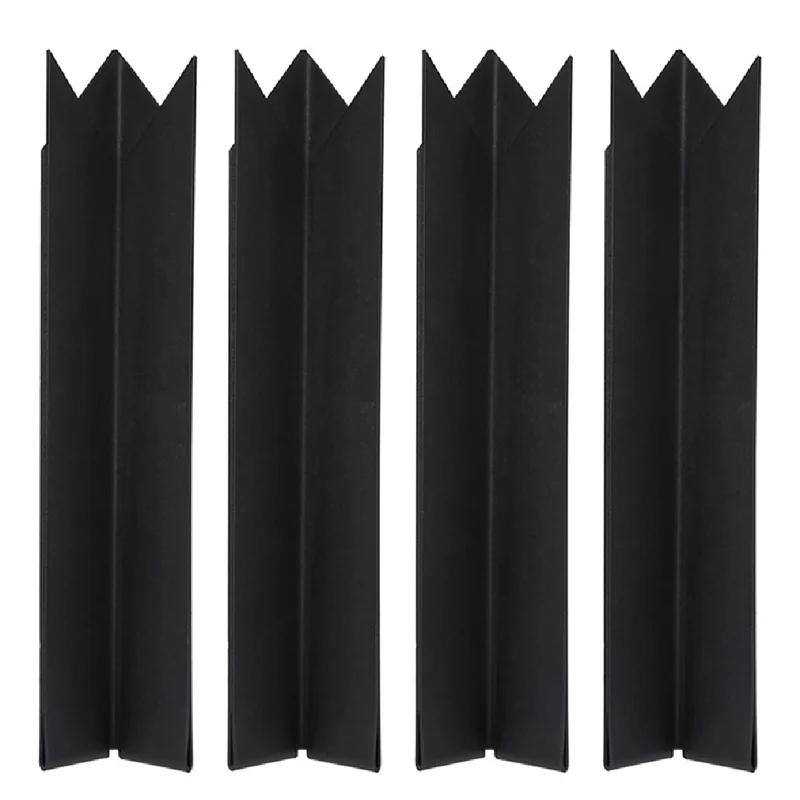 

-A14E 4 Pack 90°Connector Clips, 10 Inch Corner Clips Height Cor-Ten Metal Stakes For 6 & 8 Inch Tall Steel Landscape Edging Dur