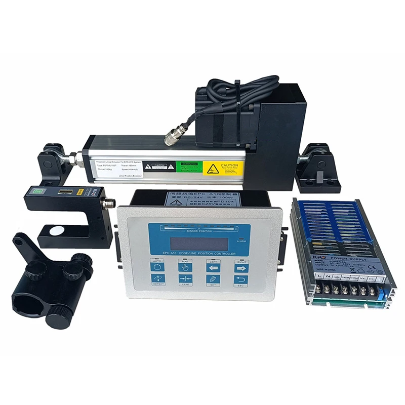 EPC-A10 Servo Line Edge Position Control System EPC Web Guiding System Guide Controller with Ultrasonic Sensor