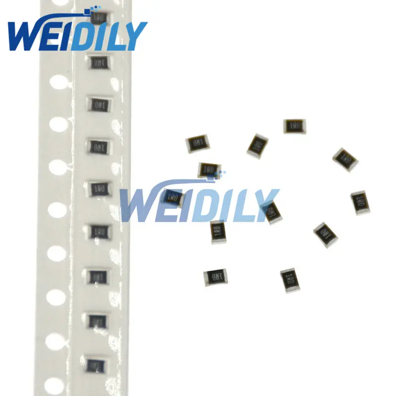 Résistances SMD 100 1% 0R ~ 10M 1/8W 0 0805 1 10 0.1 100 ohm 1K 150 K 220 K 10K 330 K 1R 10R 100R 150R 220R 330R 1, 2.2 pièces M 10M