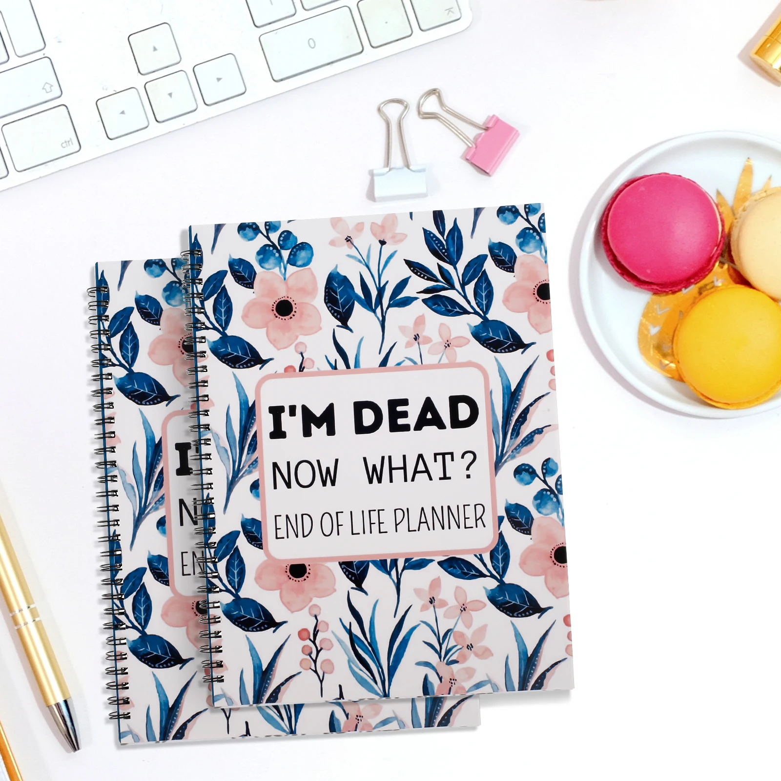 End of Life Planner I'M Dead Now What Book Planner Funny End of Life Planner Organizer Notebook Practical End of Life Planning