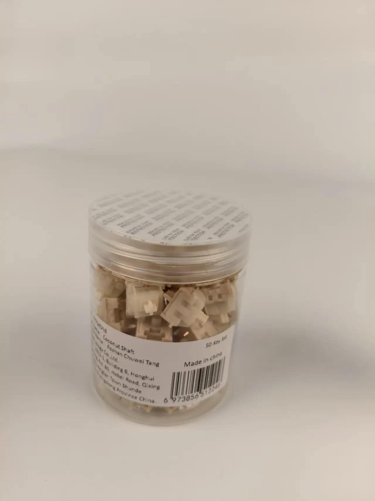 Hot Swap lineaire schakelaar, 37g bedieningskracht, vooraf gesmeerd, soepel, HIFI Mahjong-geluid, premium mechanische toetsenbordas