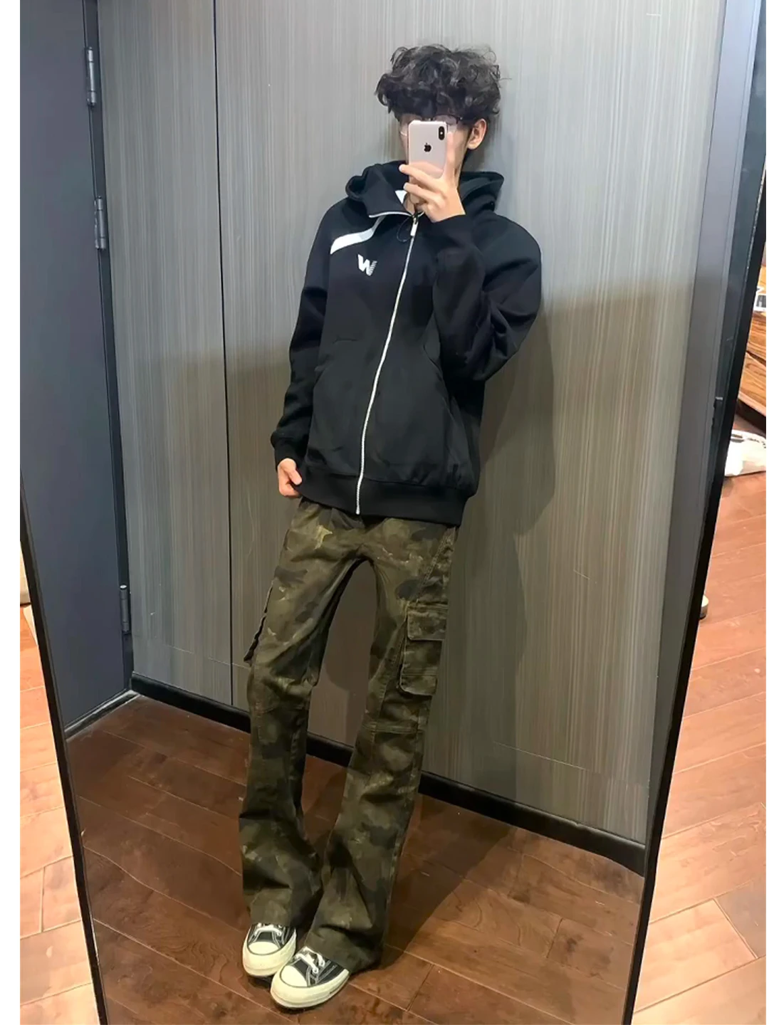 

Мужские прямые джинсы Cleanfit, брюки-карго с высокой талией, облегающие, не обтягивающие, в американском стиле, осенняя модная рабочая одежда