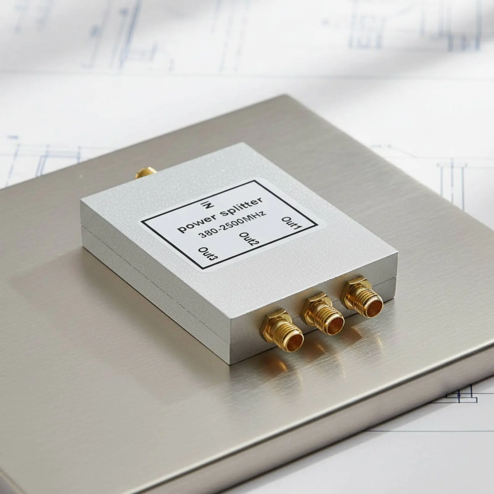 380-2500mhz-パワースプリッター高分離-3-ウェイ-sma-パワースプリッター電子部品低挿入損失