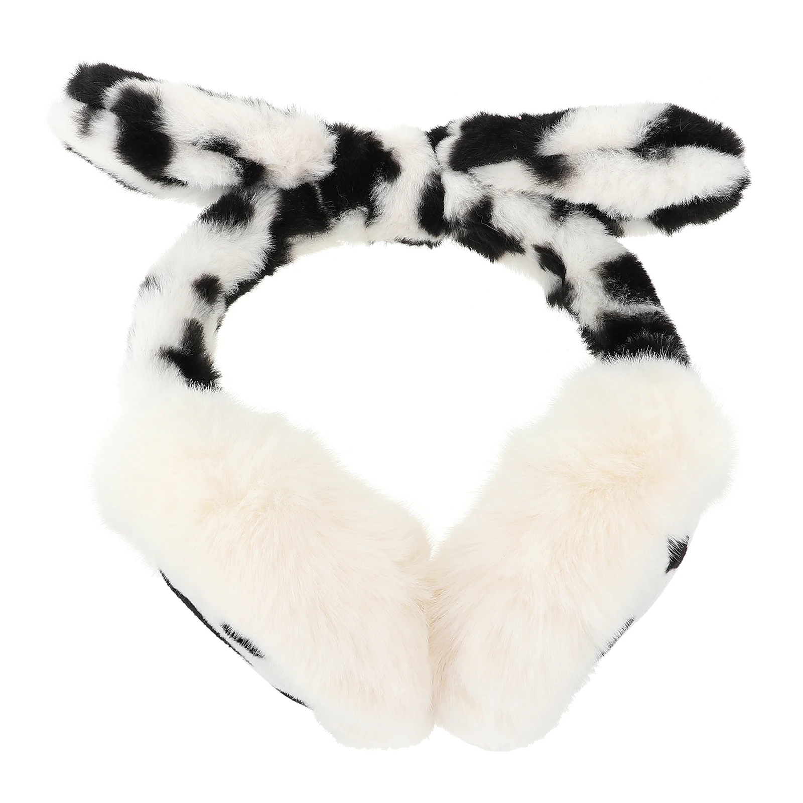 

Warm Earmuffs Ear Protection Furry Cover for Girls Foldable Winter Rabbit Ears Earmuff Anti Freeze Soft Outdoor Skiing