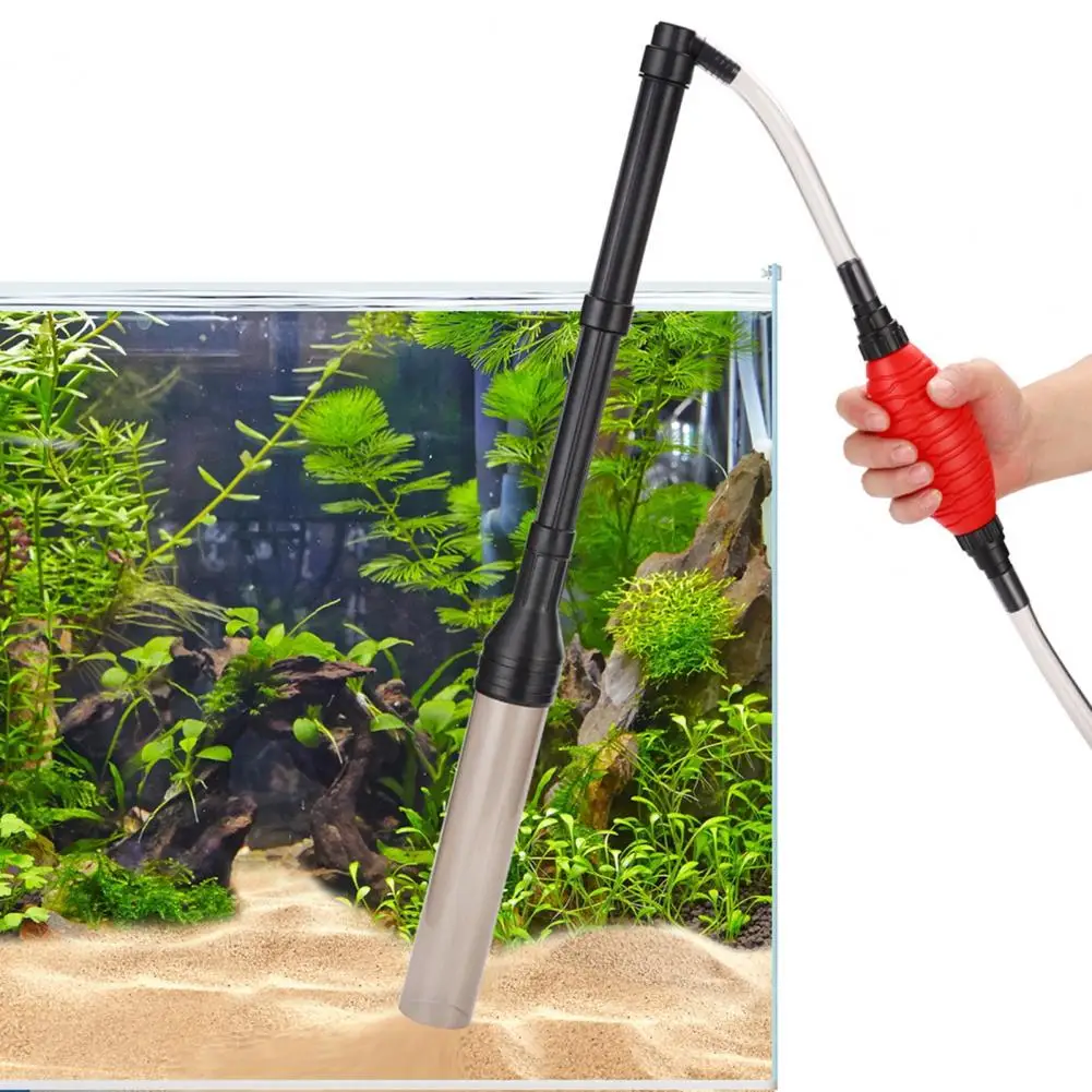 Aquarium Water Pump Aquarium Gravel Cleaner Water Changer Vacuum for Easy Sand Removal Operation with for Fish for Aquarium