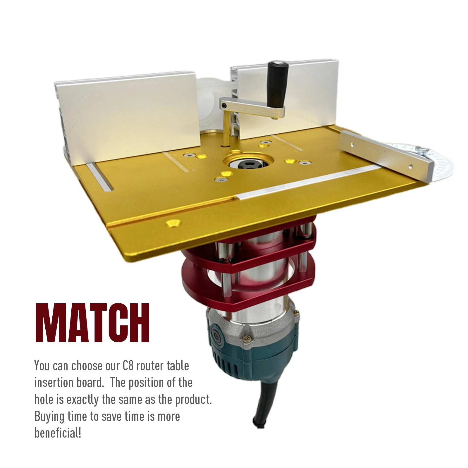 Macchina di sollevamento del Router 65mm di diametro motore elettrico-Router per la lavorazione del legno tavolo di inserimento scheda di sollevamento Router banco da lavoro strumento fai da te
