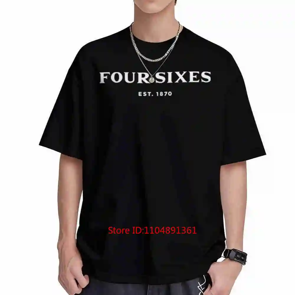 6666 Ranch 1870 Four Six Western Cowboy Short Sleeve Tee 100% Cotton T-Shirt