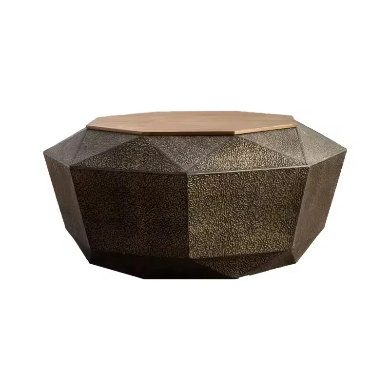 

High-quality uniquely designed coffee table set with luxurious materials