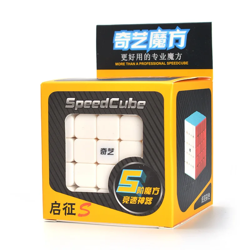 

Qiyi Qizheng S2 5x5 Magic Speed Cube Stickerless Professional Fidget Toys Qiyi Qizheng 5X5X5 Cubo Magico Puzzle