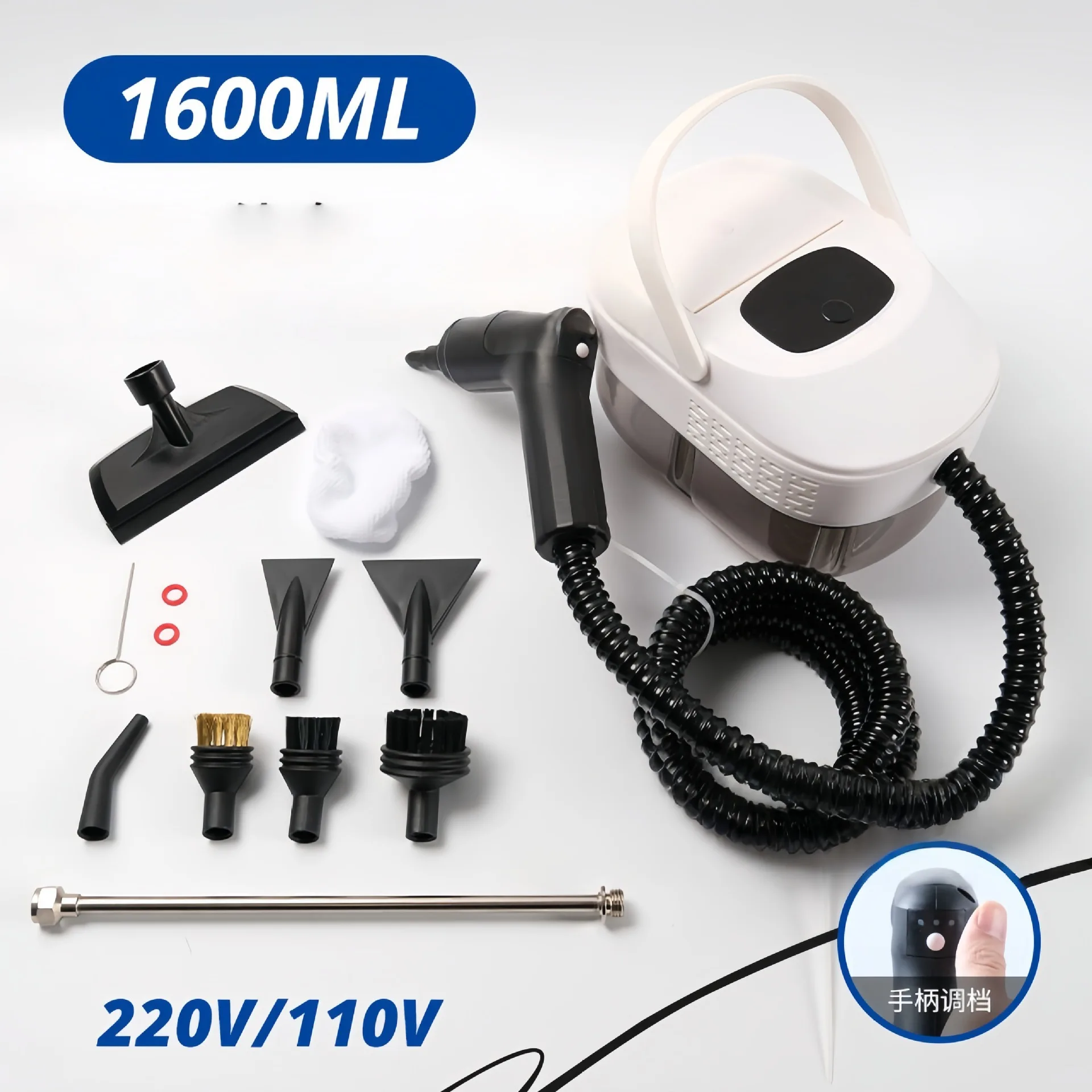 

STLF WJZ 2500W High Pressure Handheld Home Kitchen Car Steam Cleaner Carpet Sofa Professional Multi Purpose Steam Cleaner for Cl