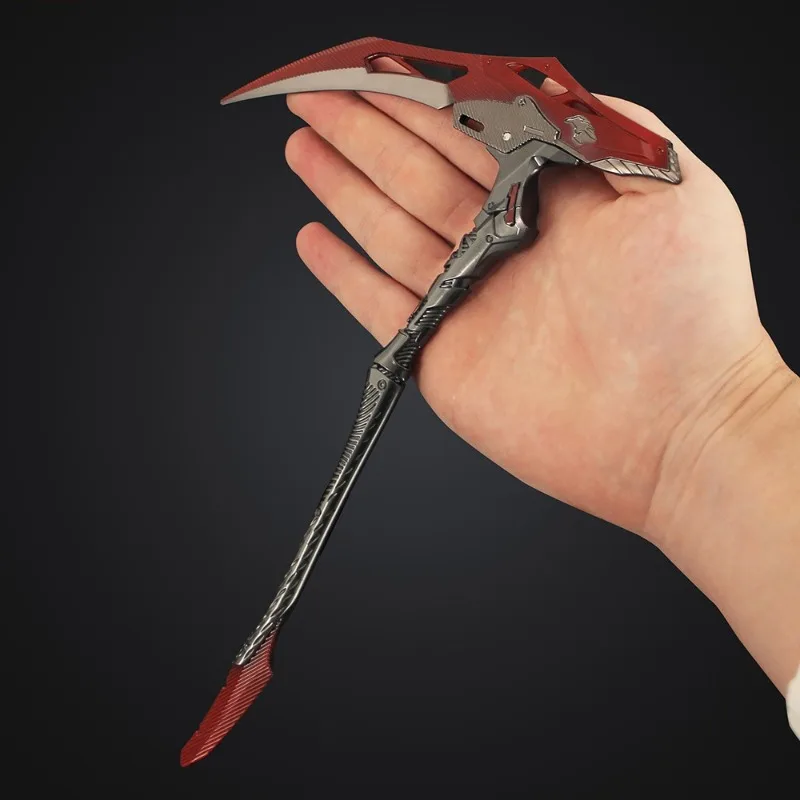 Reaper's Scythe Collapsible 25cm Sword Alloy Precision Edition Dark Zone Escape Game Peripheral Anime Manga Gift Toy Collection