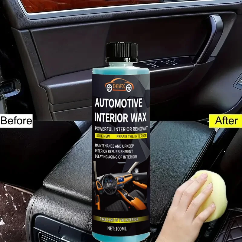 Car Interior Cleaning And Refurbishment To Restore Gloss, Plastic Restorer For Cars Ceramic Plastic Coating Car Dashboard, Door