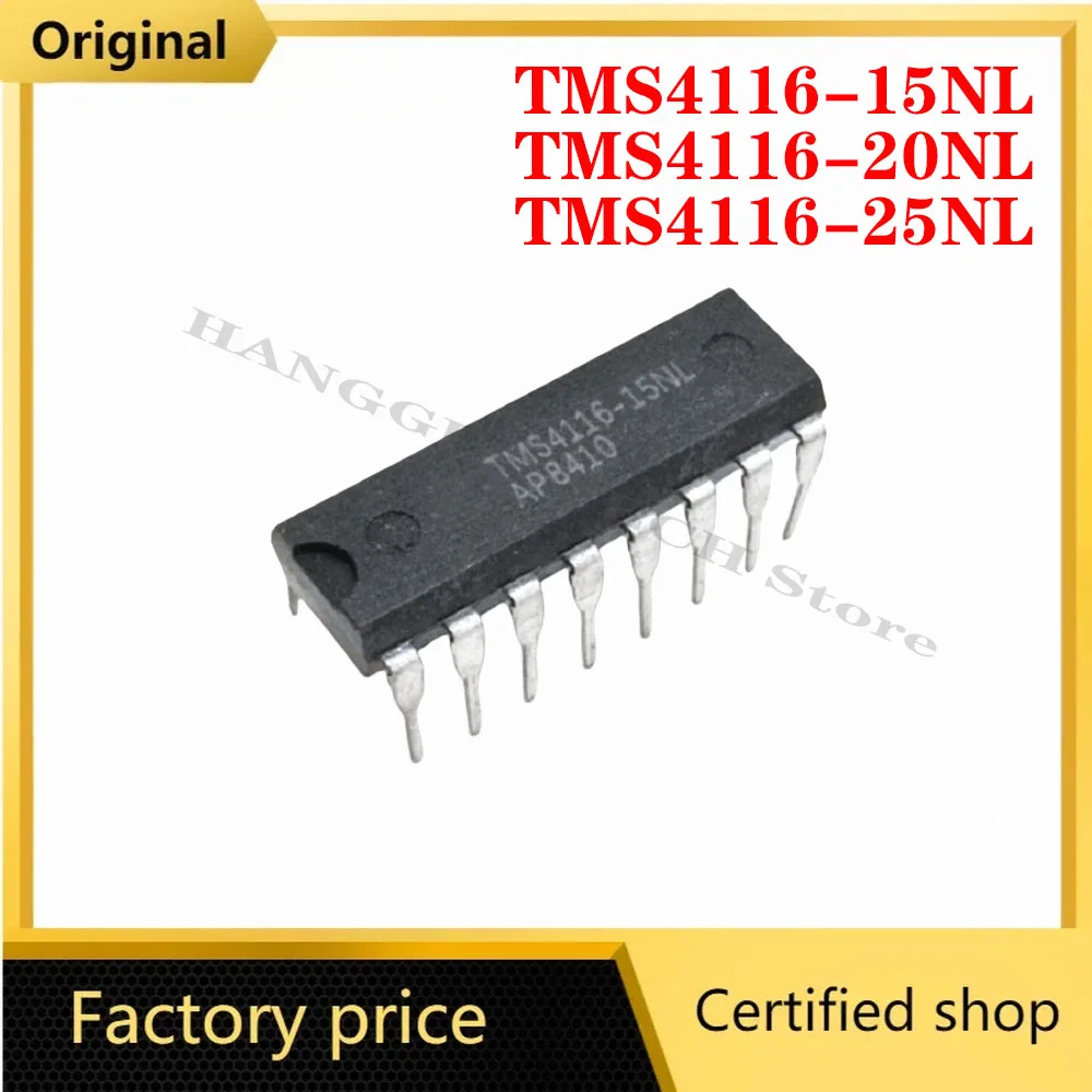 TMS4116-15NL TMS4116-20NL TMS4116-25NL TMS4116 4116 DIP