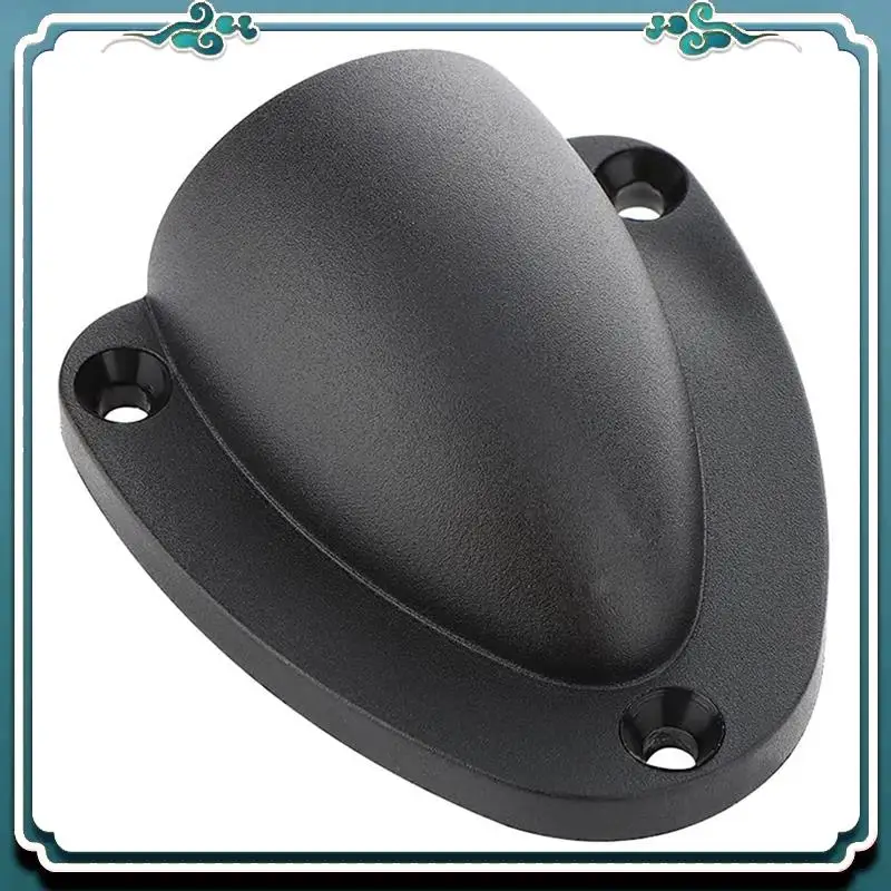 A65G-12 قطعة غطاء فتحة تهوية كابل سلك بحري من النايلون 2.5 بوصة، فتحة تهوية صدفي للقارب، سمك الحافة الناعمة 1/8 بوصة، غطاء فتحة تهوية السلك