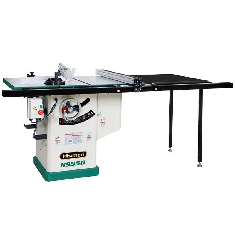 

HICAS Wood Cutting Table Saw Woodworking Machine Sliding Table Saw for Wood Working