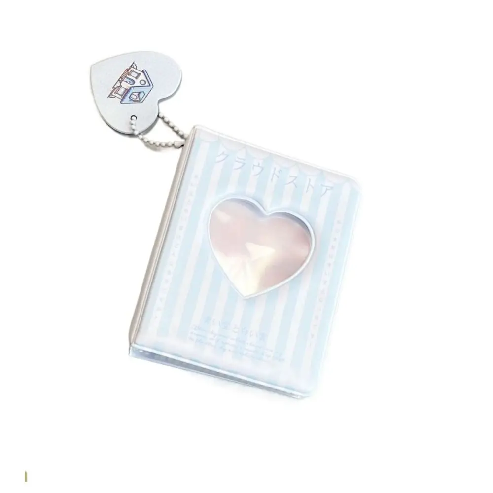 PP الأكمام حقيبة جوفاء القلب ألبوم بطاقة المنظم البسيطة 3 بوصة ألبوم الصور تخزين الألبوم Kawaii صور تخزين كتاب لعبة هدية