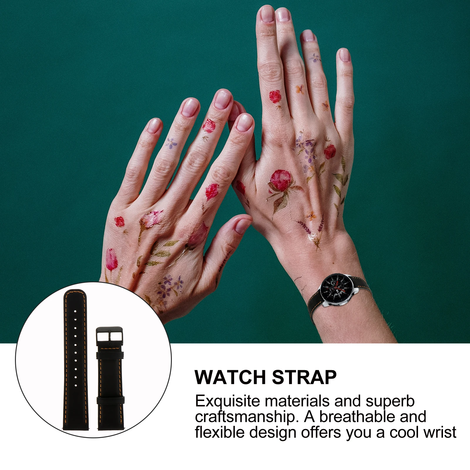 

Strap Watch Band Wristbands Accessories Wedding Genuine Silicone Miss Dress up Replacement