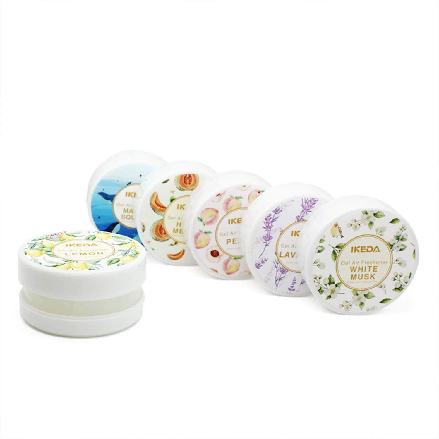 1Set(4pcs) Round Car balm air freshener, deodorizer, home, office application