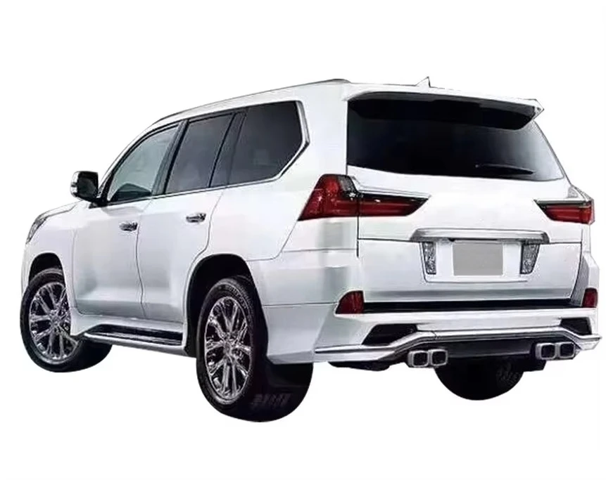 Sport Style Body Kit for LX570 2016-2021 Front Bumper Rear Bumper Grille Spoiler Limited Edition Black Series Upgrade Kit