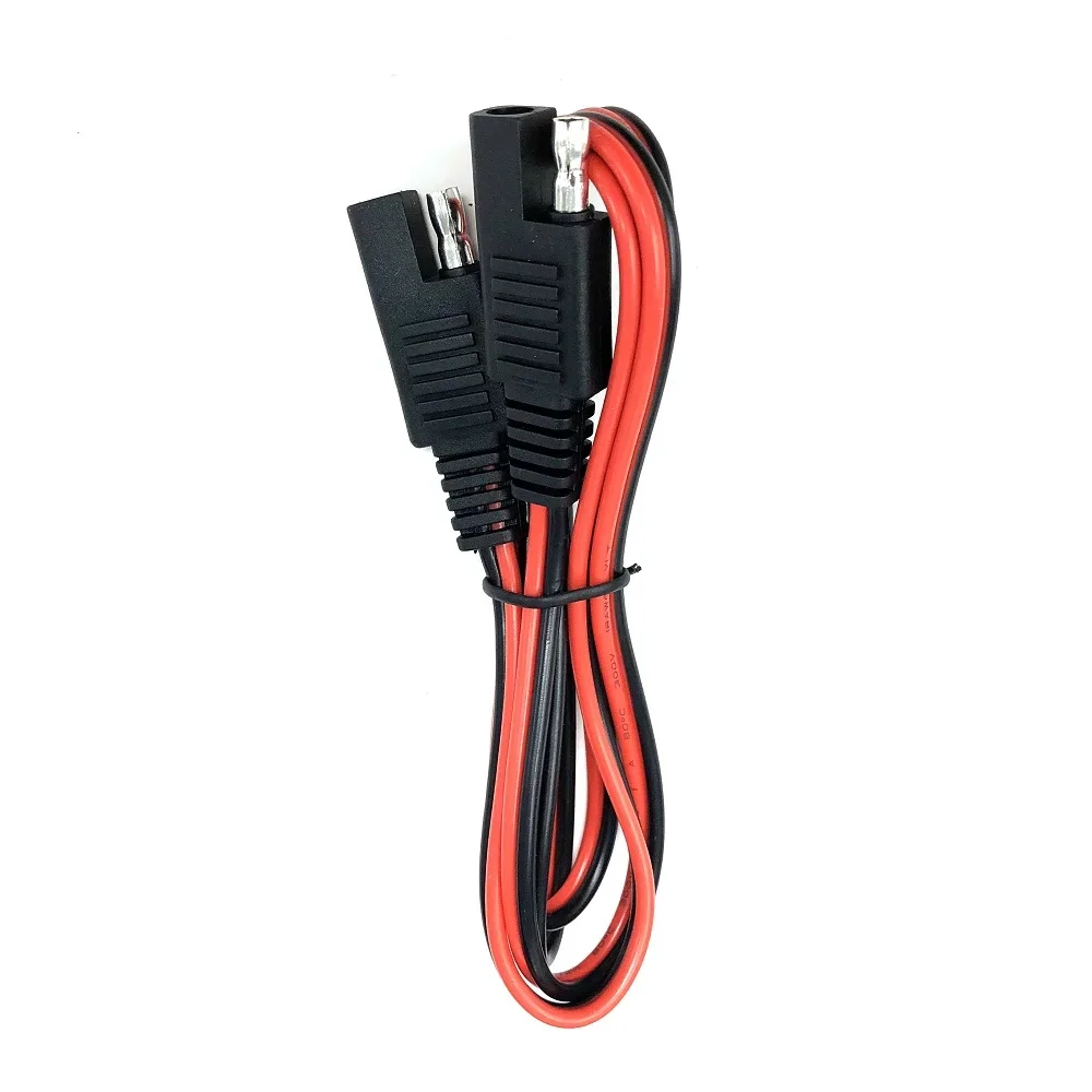 Cable de extensión SAE a SAE de 18awg, arnés de cables de desconexión rápida, conector SAE de 100CM, 1 unidad