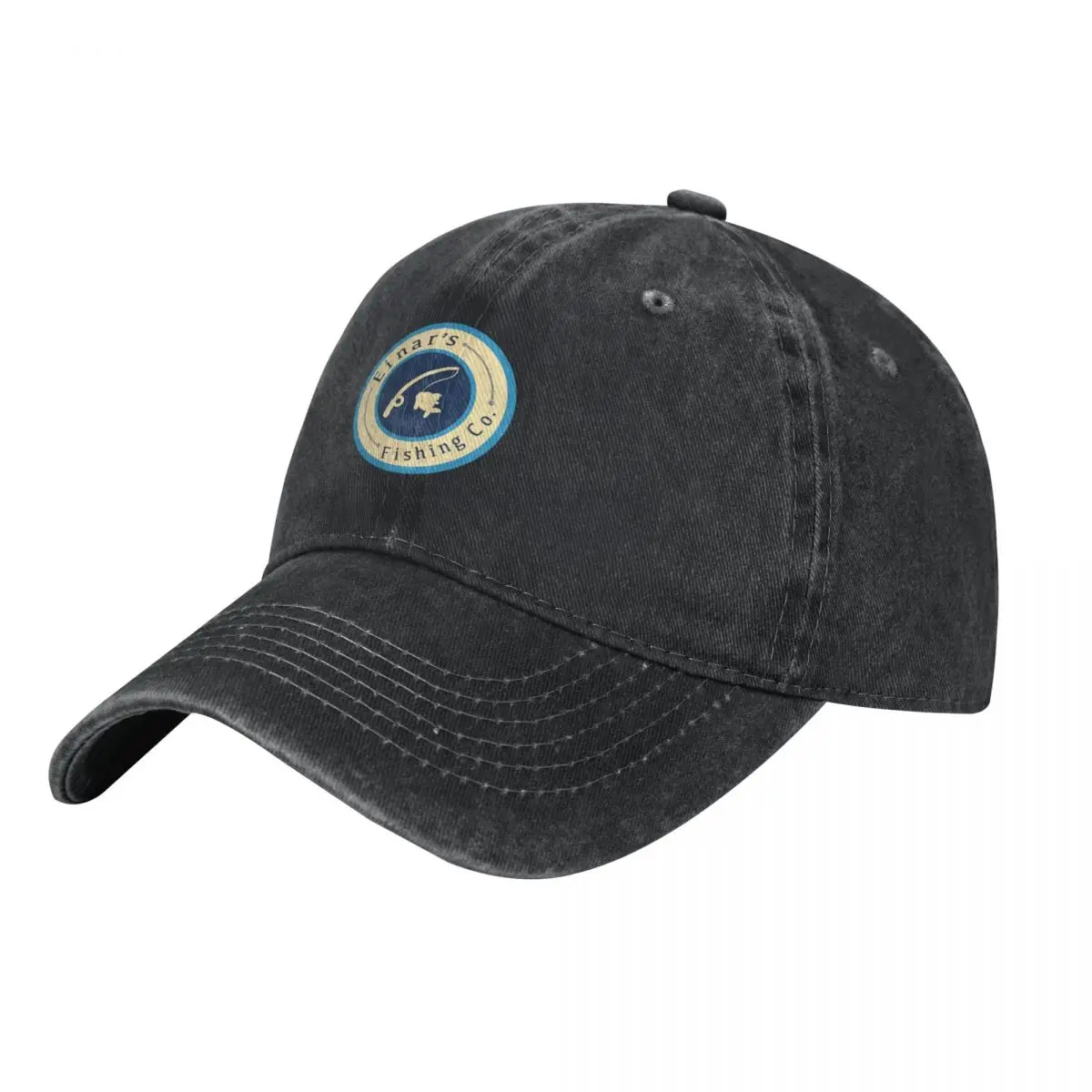 Einar's Fishing Co. Badge - Gorra de béisbol Palia, Gorra de golf, Gorra de hombre, Sombrero vaquero, Sombrero de moda para mujer, Moda de playa, Moda masculina