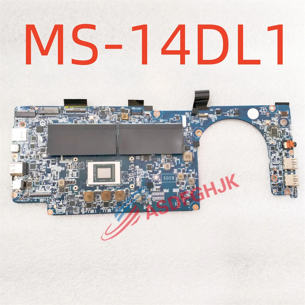 

Оригинальная материнская плата для ноутбука MSI Modern 14 B5M MS-14DL1 с тестом процессора R5-5500U, бесплатная доставка